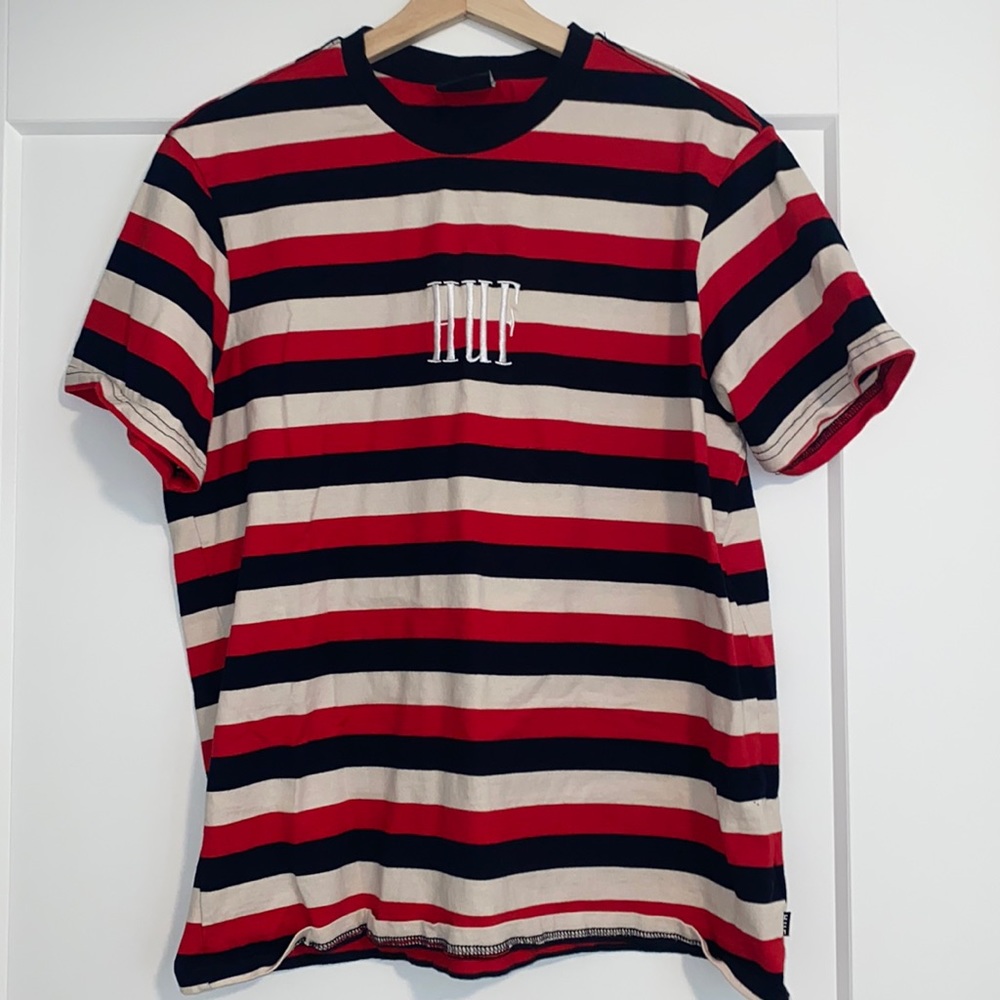 Huf striped short sleeve t-shirt